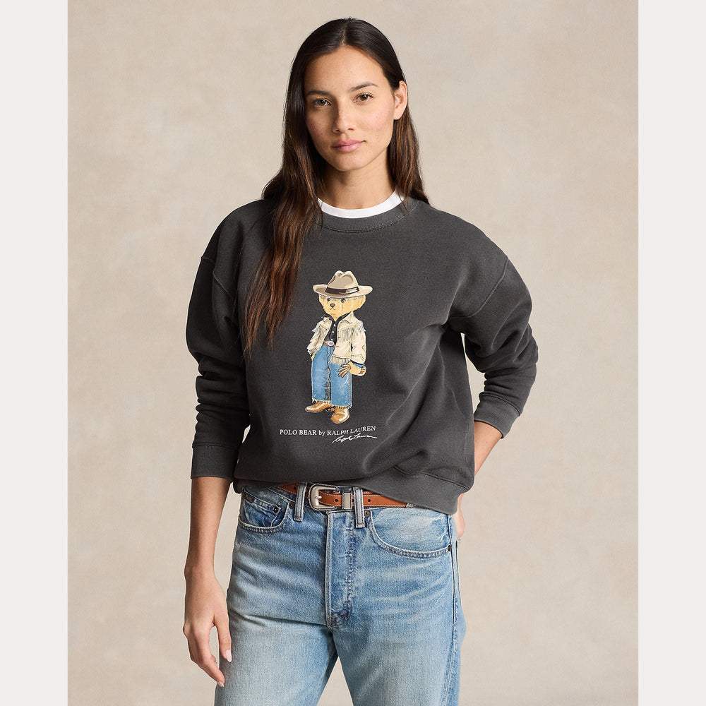 POLO BEAR FLEECE CREWNECK – Accessorio premium elegante
