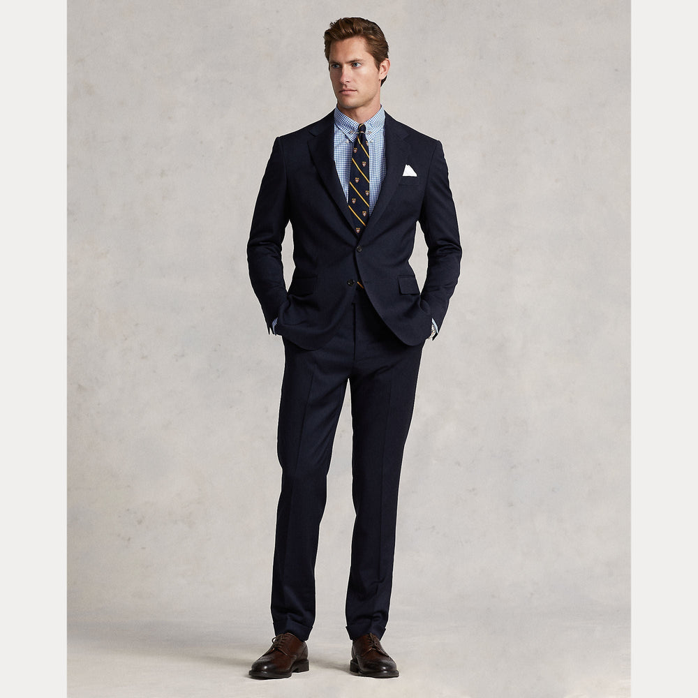 POLO TAILORED WOOL TWILL SUIT – Accessorio premium elegante