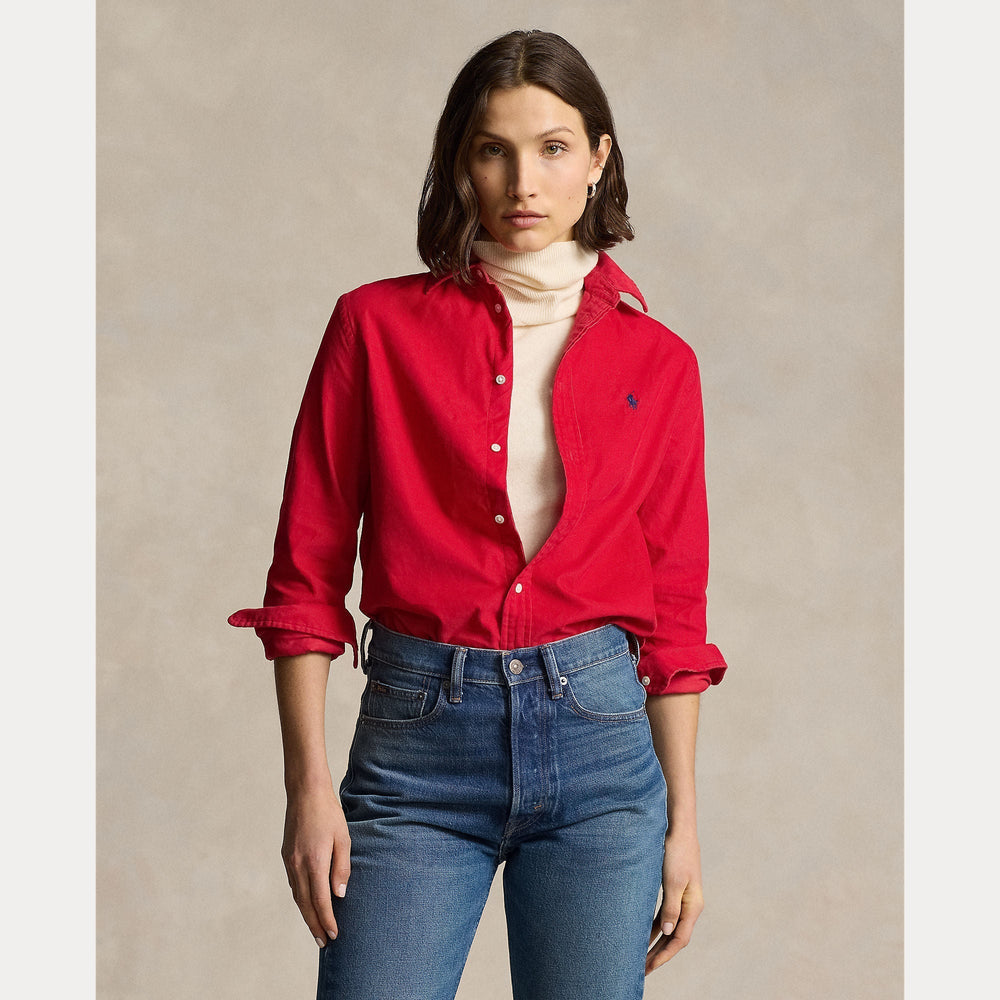 CLASSIC FIT CORDUROY SHIRT – Accessorio premium elegante
