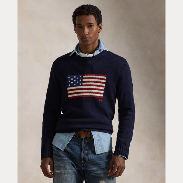 THE ICONIC FLAG SWEATER – Accessorio premium elegante