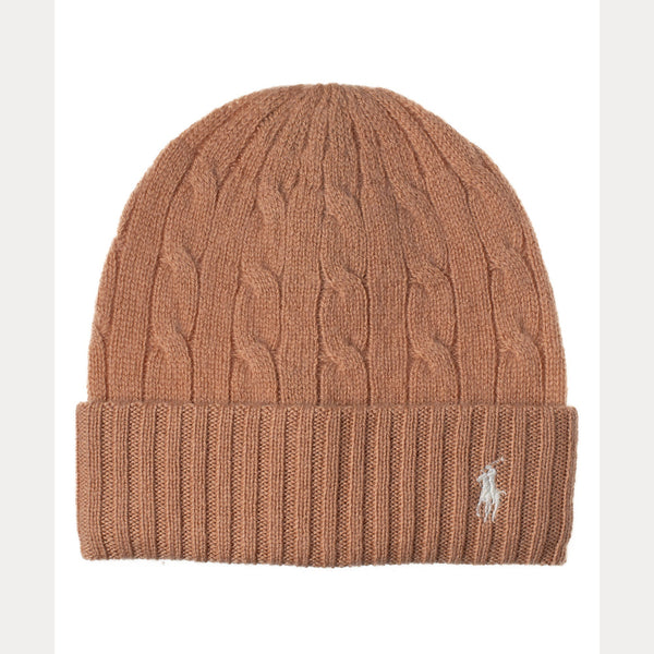 CABLE-KNIT WOOL-CASHMERE BEANIE – Accessorio premium elegante
