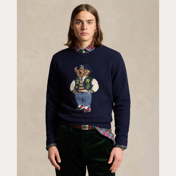 POLO BEAR WOOL-CASHMERE SWEATER – Accessorio premium elegante