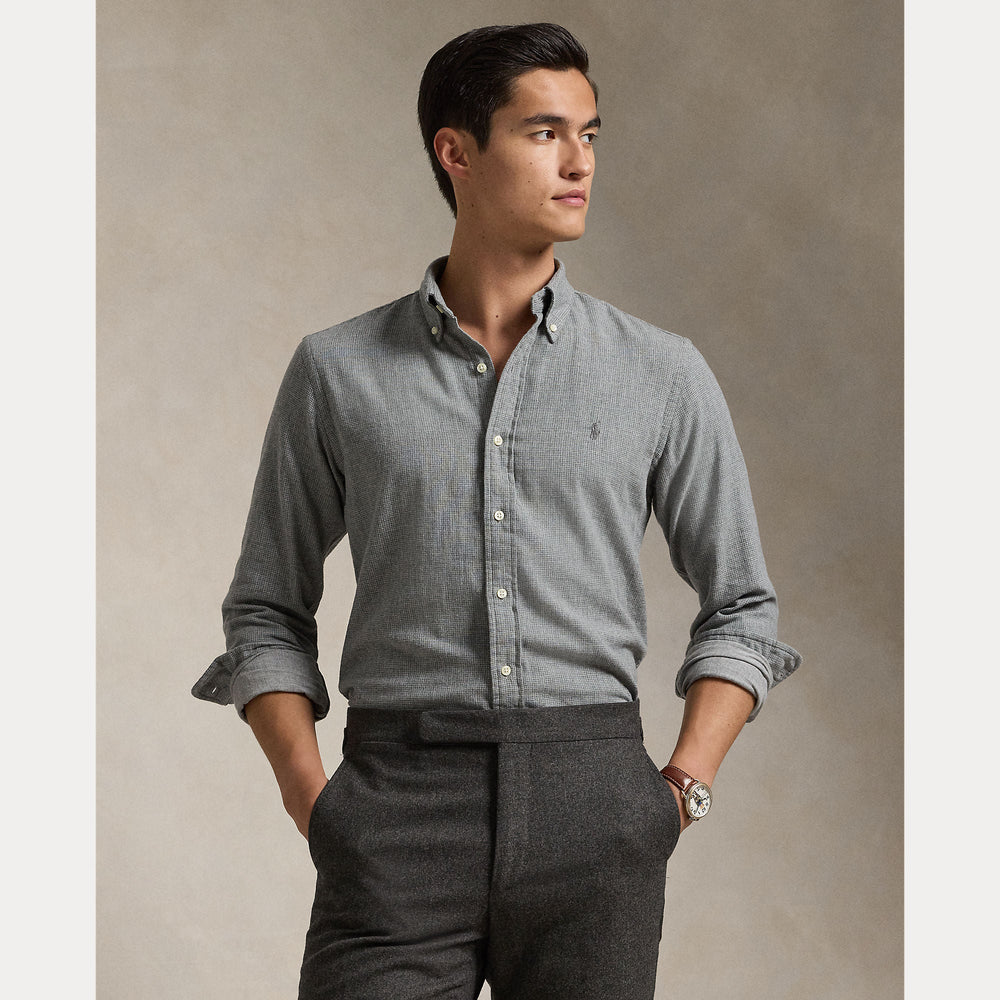 CUSTOM FIT DOUBLE-FACED SHIRT – Accessorio premium elegante