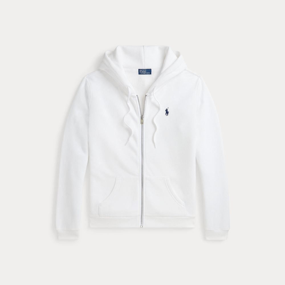 FLEECE FULL-ZIP HOODIE – Accessorio premium elegante