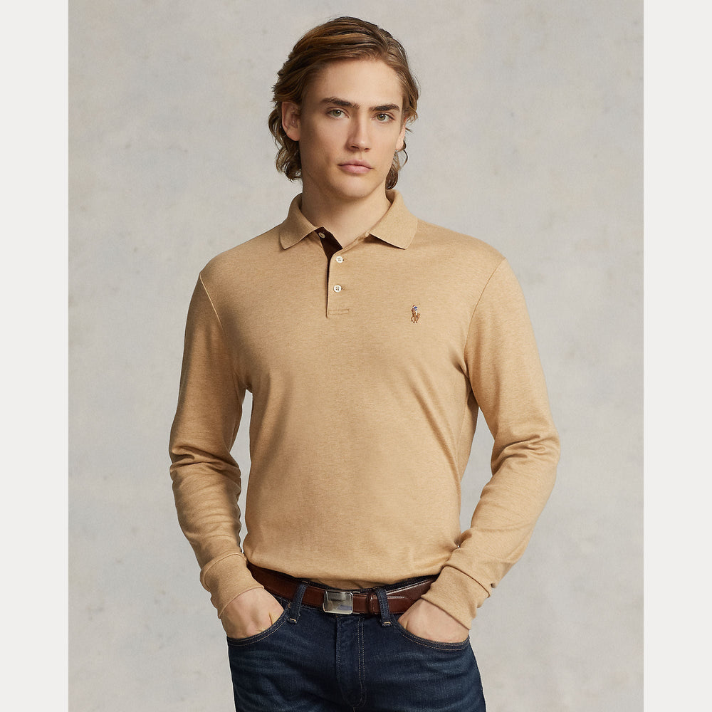 CUSTOM SLIM FIT SOFT COTTON POLO SHIRT – Accessorio premium elegante