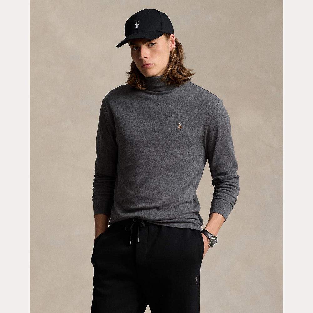 SOFT COTTON TURTLENECK – Accessorio premium elegante