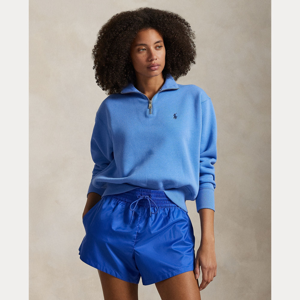 FLEECE QUARTER-ZIP – Accessorio premium elegante