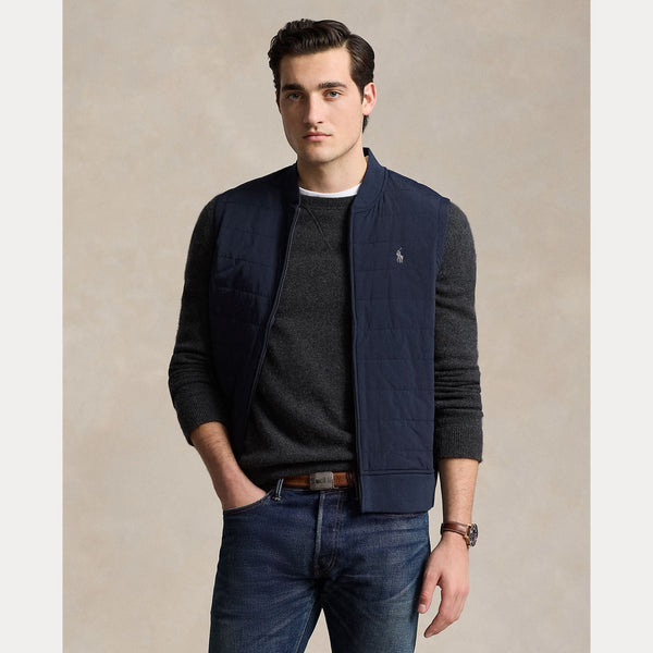 QUILTED HYBRID VEST – Accessorio premium elegante