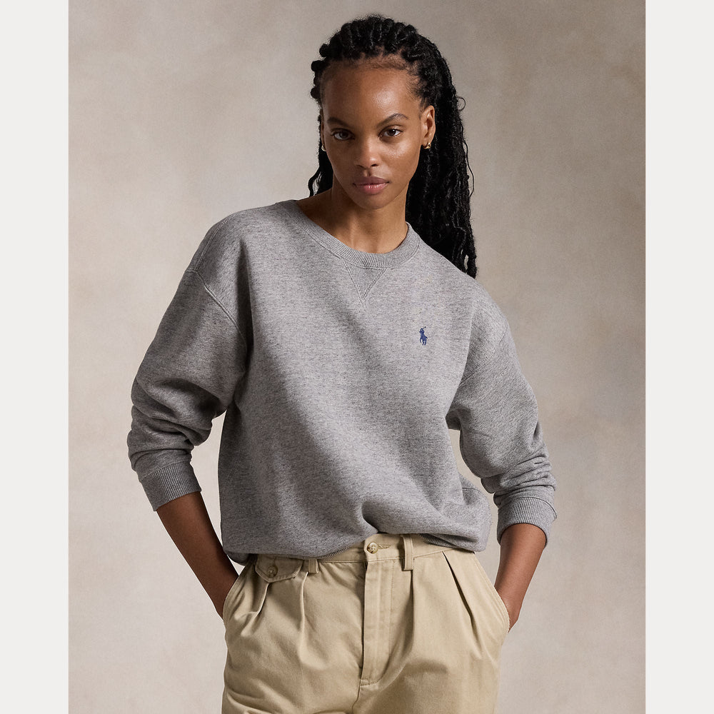 FLEECE CREWNECK SWEATSHIRT – Accessorio premium elegante