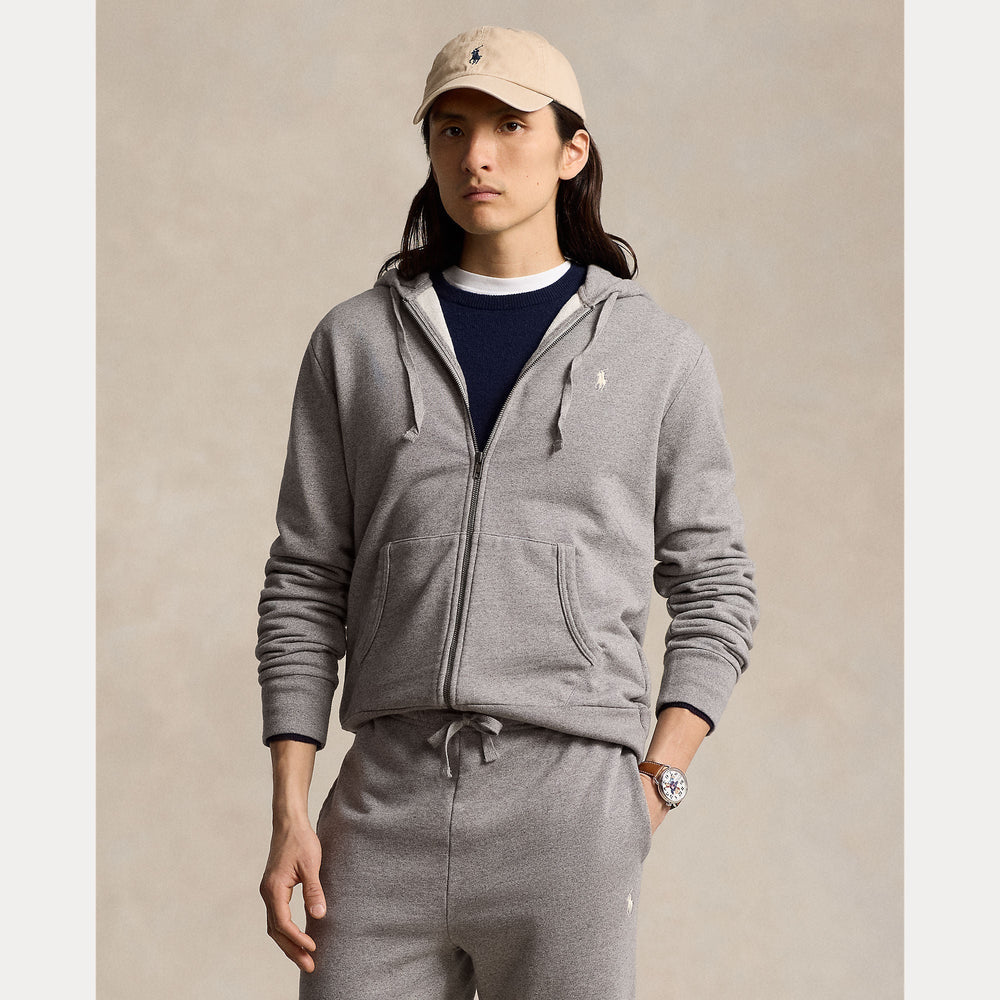 LOOPBACK FLEECE FULL-ZIP HOODIE – Accessorio premium elegante