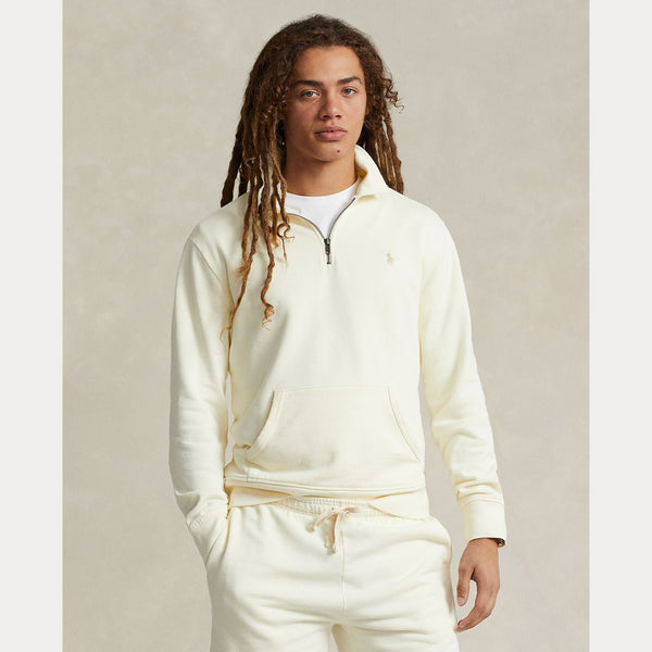 LOOPBACK FLEECE QUARTER-ZIP SWEATSHIRT – Accessorio premium elegante