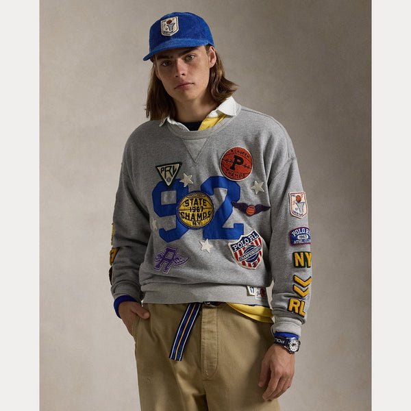 VINTAGE FIT FLEECE GRAPHIC SWEATSHIRT – Accessorio premium elegante